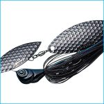 D ZONE 3/8 oz. DW | 12-SUPER BLACK (F/R= GUN METAL)