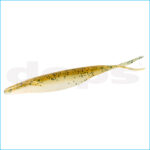 SAKAMATA SHAD 4" | 114-CHAMPAGNE PEPPER & NEON PEARL