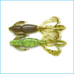 CRAZY FLAPPER 4,4" | 401T-GREEN PUMPKIN/CHARTREUSE