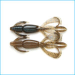 CRAZY FLAPPER 3,6" | 434T-BLUE BACK CINNAMON