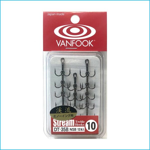 DT-35 TREBLE HOOK - N.S. BLACK | #10