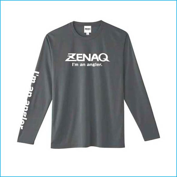 DRY LONG T-SHIRT ZENAQ | DARK GREY L