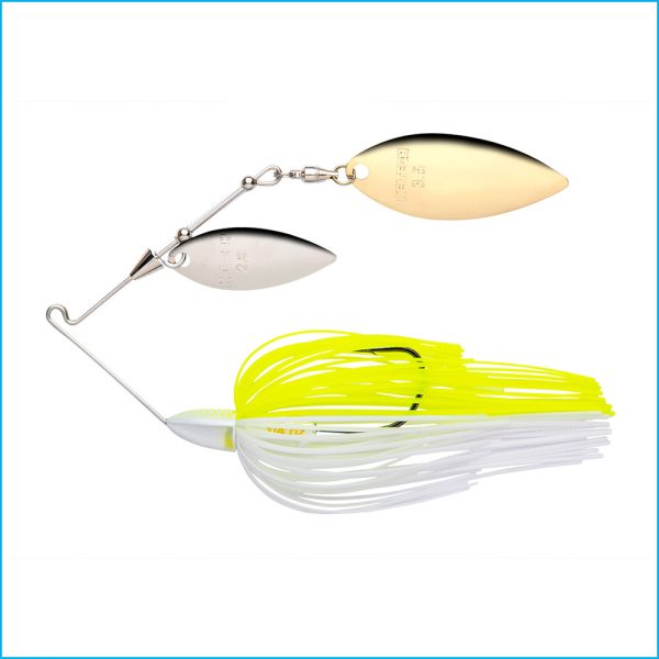 BABY TEE-BONE SPINNERBAIT DW 3/8 oz. | 509-WHITE CHART