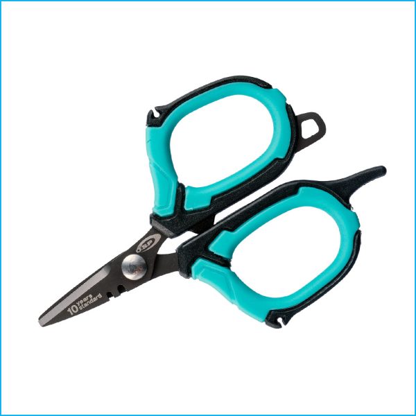 O.S.P. SERRATED LINE SCISSORS | LIGHT BLUE