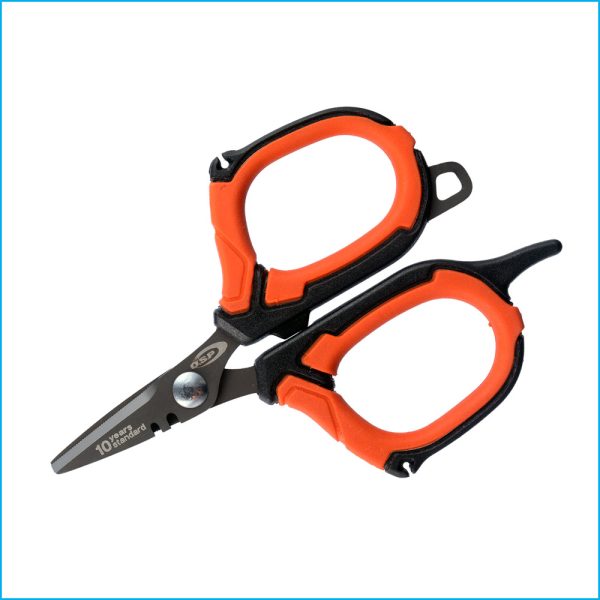 O.S.P. SERRATED LINE SCISSORS | ORANGE