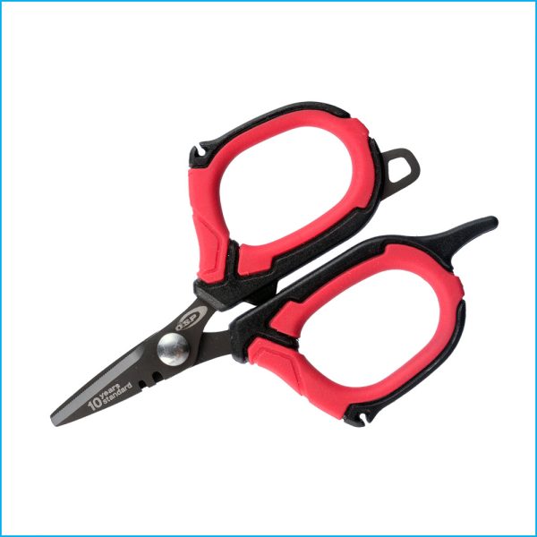 O.S.P. SERRATED LINE SCISSORS | RED