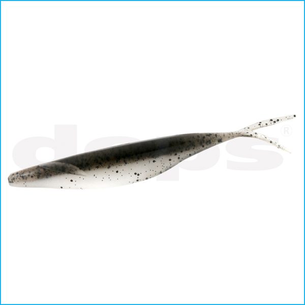 SAKAMATA SHAD HEAVY WEIGHT 8" | 103-CLEAR SMOKE PEPPER