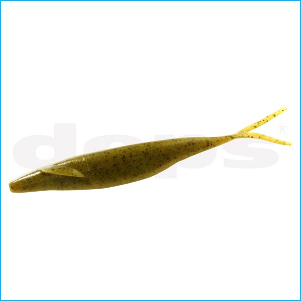 SAKAMATA SHAD 2,5" | 012-GREEN PUMPKIN PEPPER