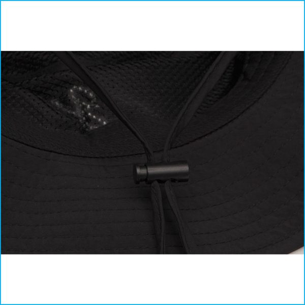 ZENAQ SUN SHIELD HAT |BLACK - Imagen 3