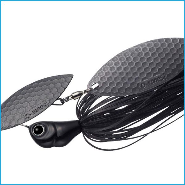D ZONE 3/8 oz. DW | 48-MAT BLACK (F/R= MAT BLACK)