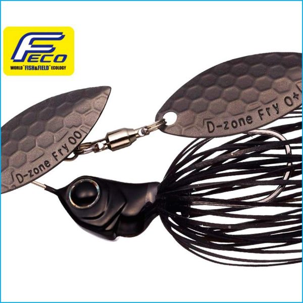 D ZONE FRY ECO TG 1/4 oz. DW | 48-MAT BLACK (F/R= MAT BLACK)