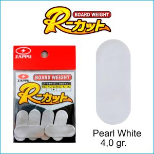BOARD WEIGHT R CUT | PEARL WHITE 4,0 gr.
