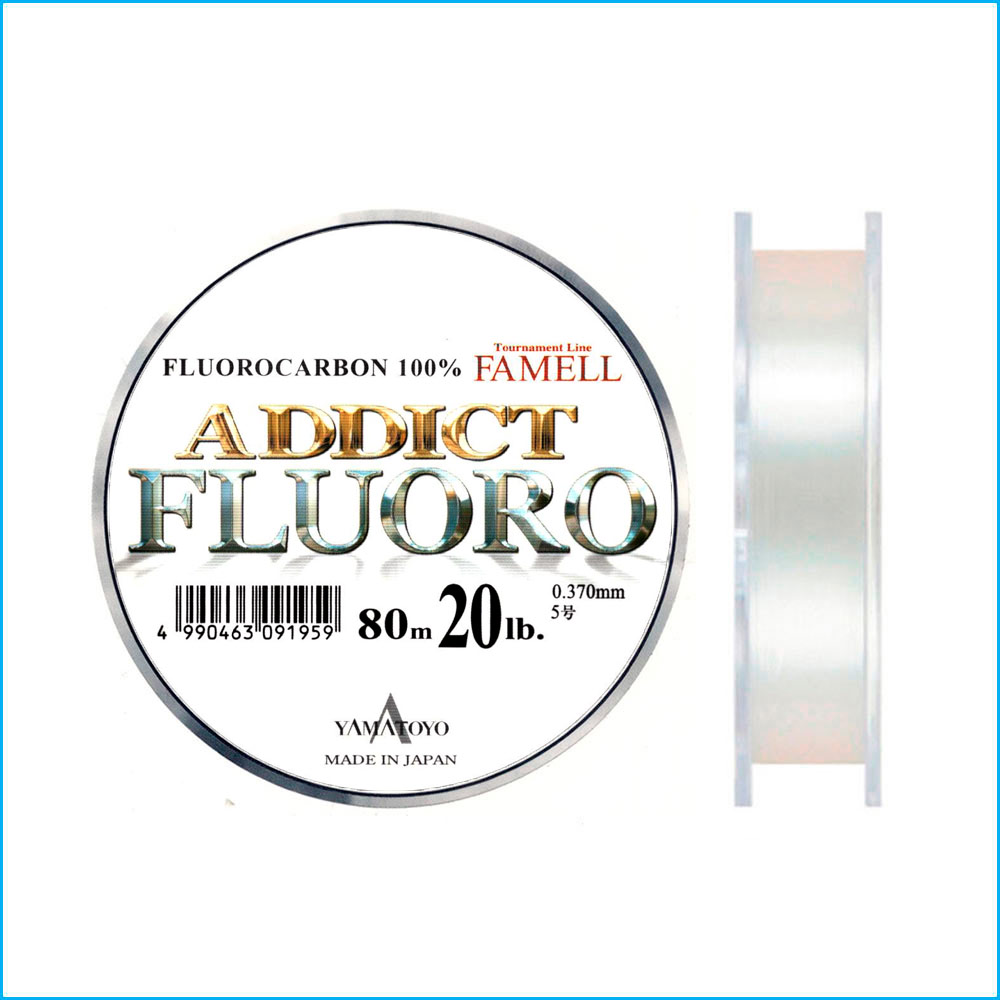 ADDICT FLUORO 100 mts. | 20 Lbs. - 0,370 mm. - nº 5