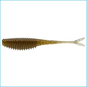 BULL POINT SHAD 4,5" | 001-GREEN PUMPKIN BK