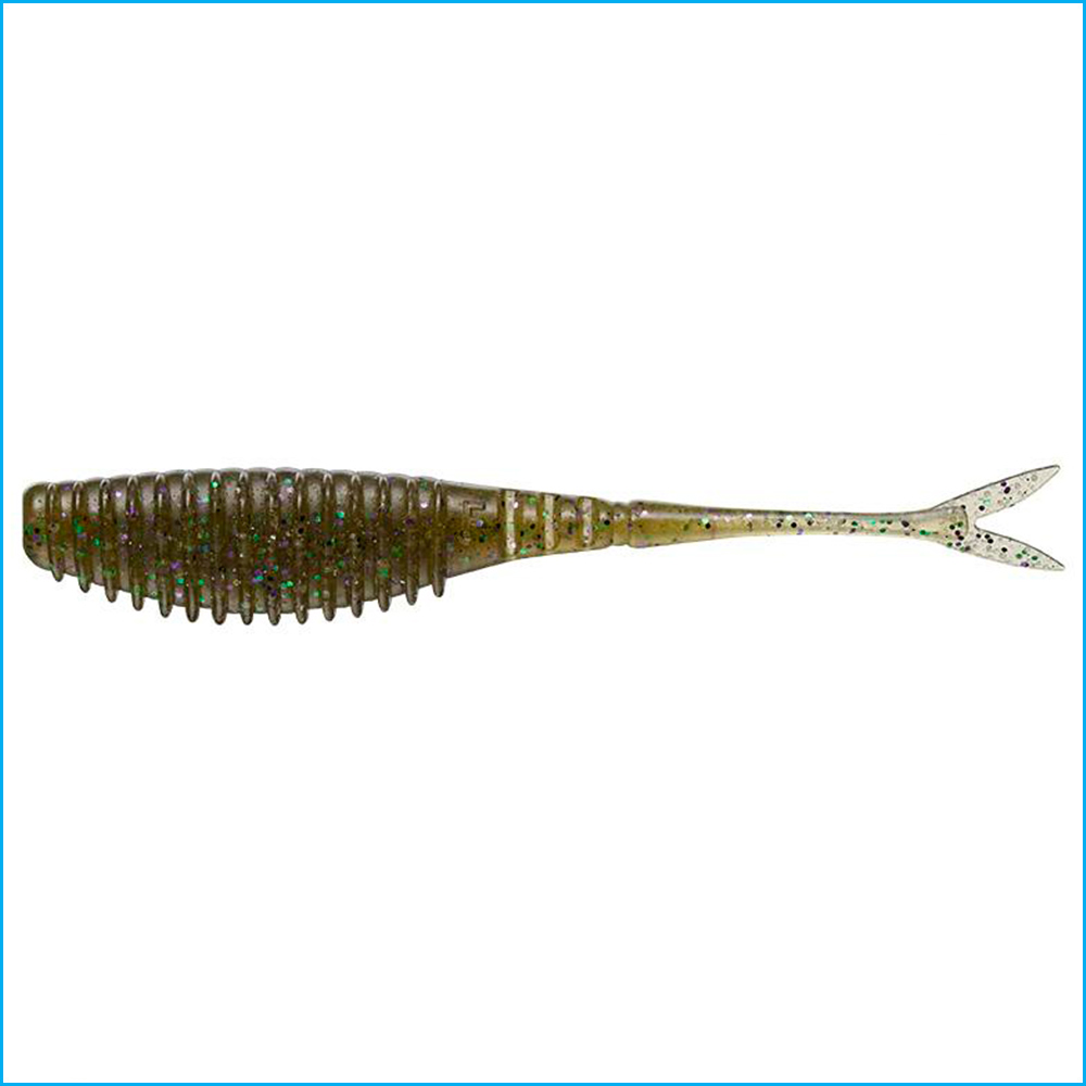 BULL POINT SHAD 4,5" | 179-GREEN PUMPKIN CANDY