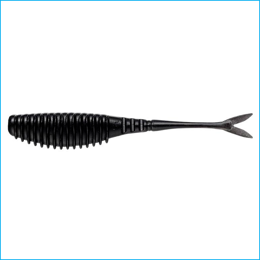 BULL POINT SHAD 4,5" | 058-SOLID BLACK