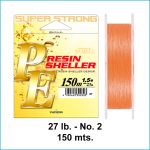 PE RESIN SHELLER ORANGE 150 mts.  | 27 Lbs. - nº 2